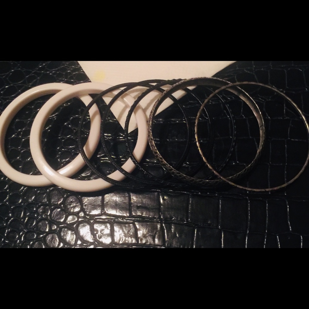 Fashion Bangle Bracelets, (7) one price